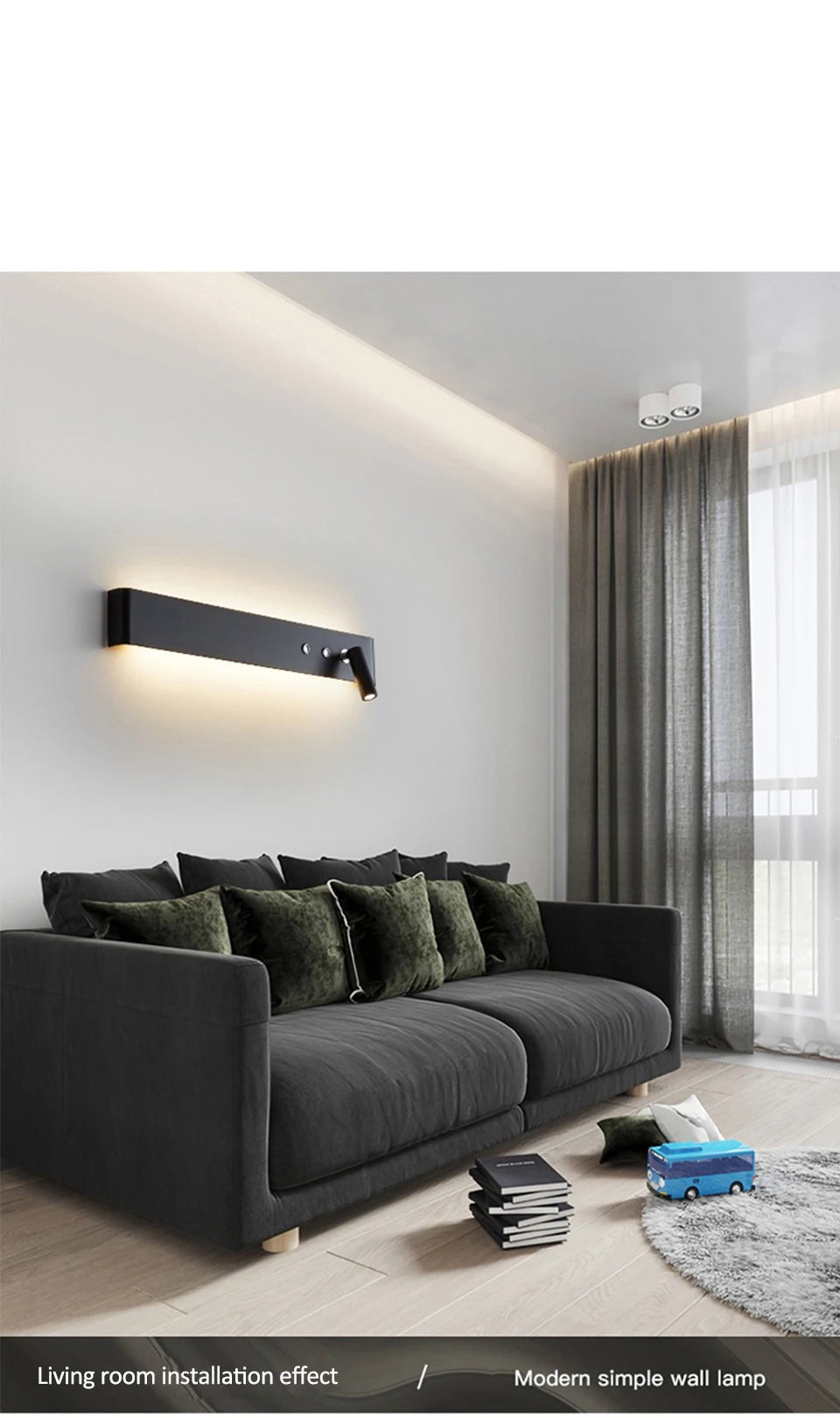 Adjustable LED Wall Lamp Reading Light - Shine Room