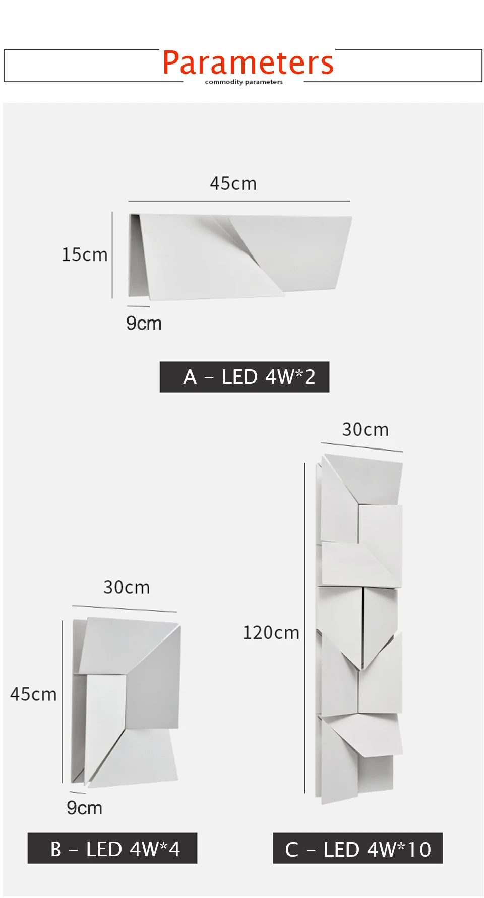 Creative Geometric Art Indoor Wall Lamp Lighting - Shine Room