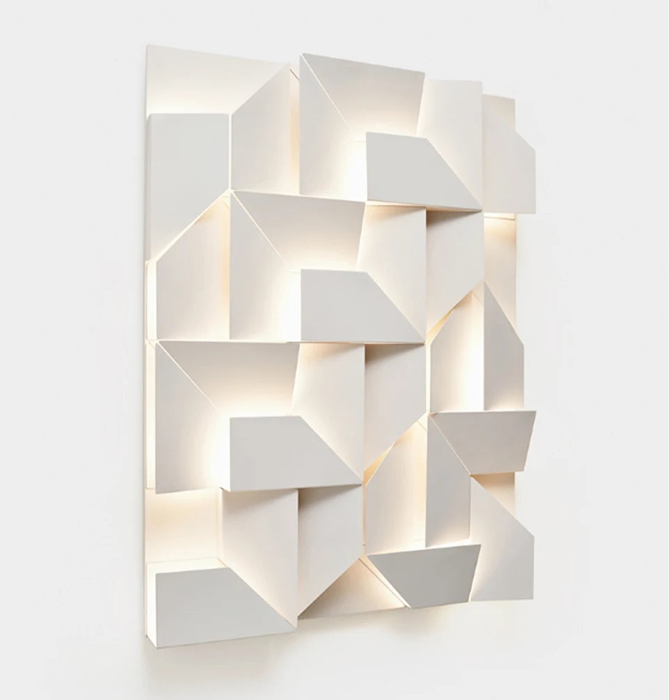 Creative Geometric Art Indoor Wall Lamp Lighting - Shine Room