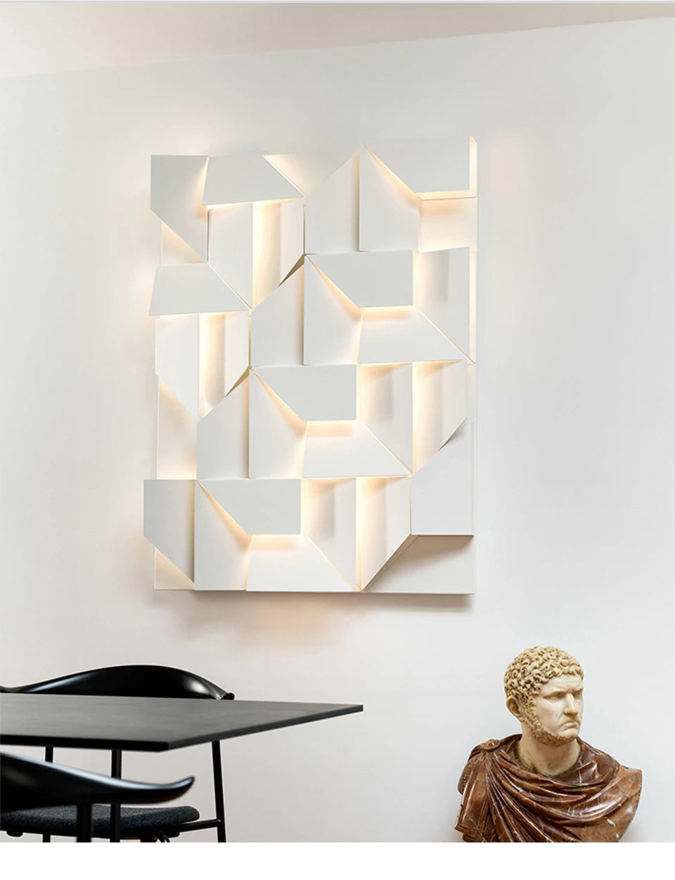 Creative Geometric Art Indoor Wall Lamp Lighting - Shine Room