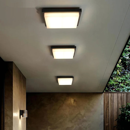 LED Flush Mount Square Ceiling Light 20W - Shine Room