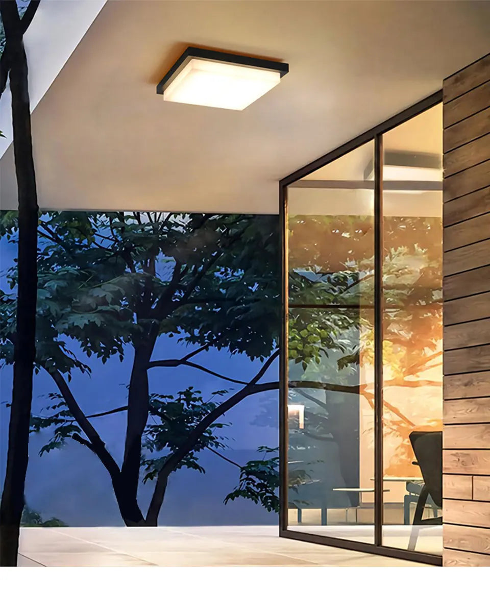 LED Flush Mount Square Ceiling Light 20W - Shine Room