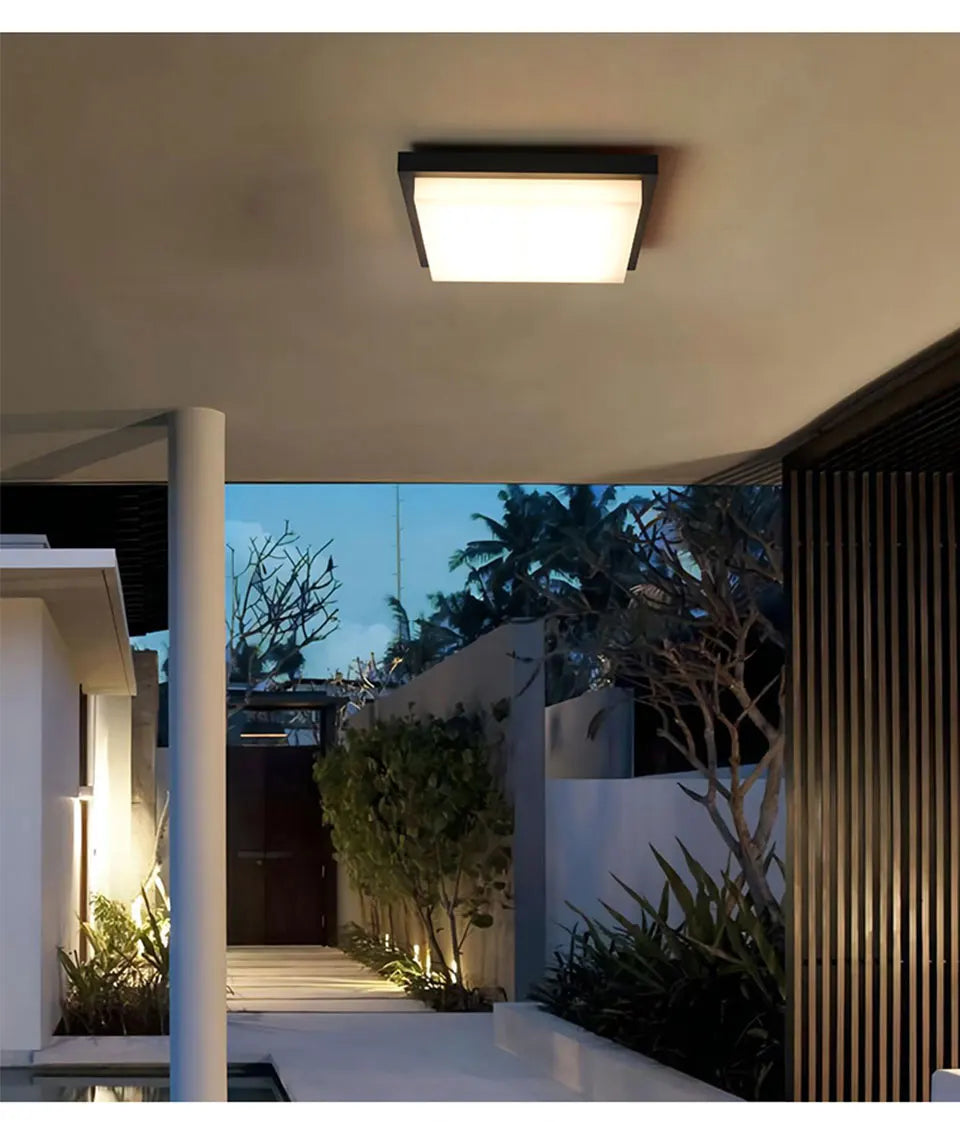 LED Flush Mount Square Ceiling Light 20W - Shine Room