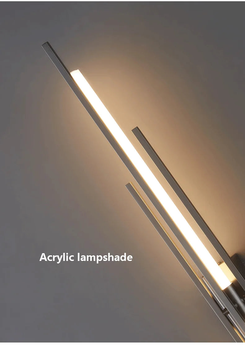 LED Long Wall Lamp Modern Bedroom Light - Shine Room