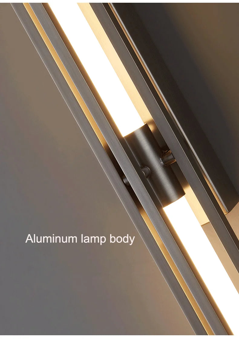 LED Long Wall Lamp Modern Bedroom Light - Shine Room
