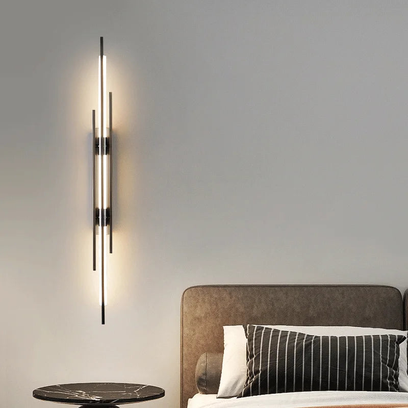LED Long Wall Lamp Modern Bedroom Light - Shine Room