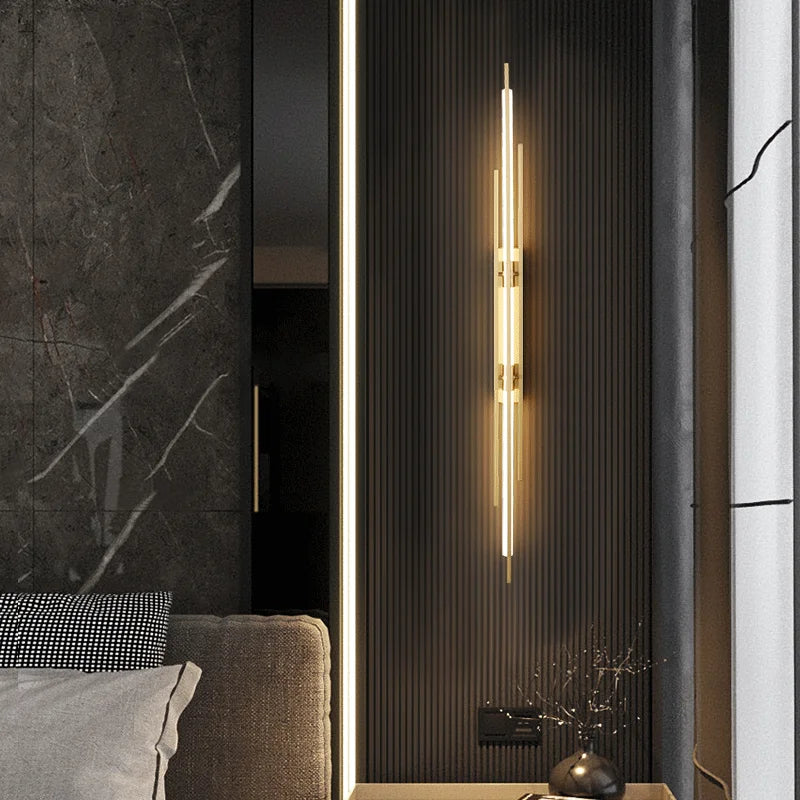 LED Long Wall Lamp Modern Bedroom Light - Shine Room