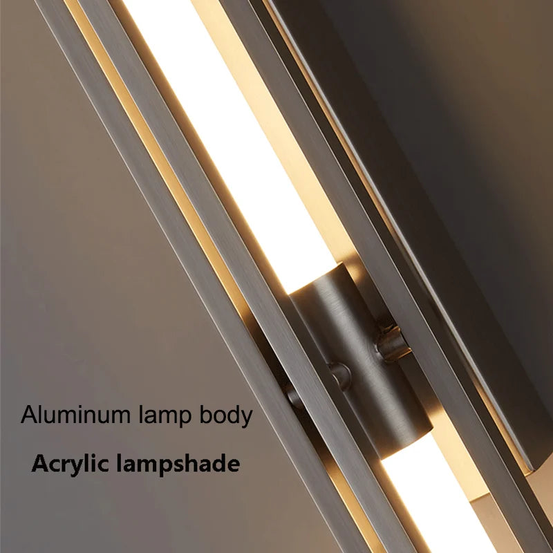 LED Long Wall Lamp Modern Bedroom Light - Shine Room
