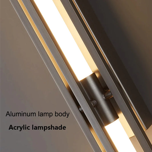 LED Long Wall Lamp Modern Bedroom Light - Shine Room