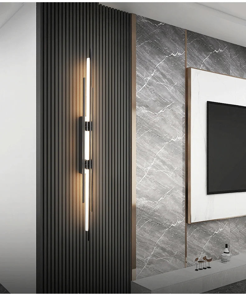 LED Long Wall Lamp Modern Bedroom Light - Shine Room