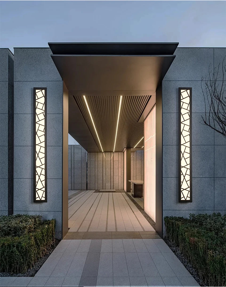 LED Outdoor Long Wall Light IP65 Waterproof - Shine Room