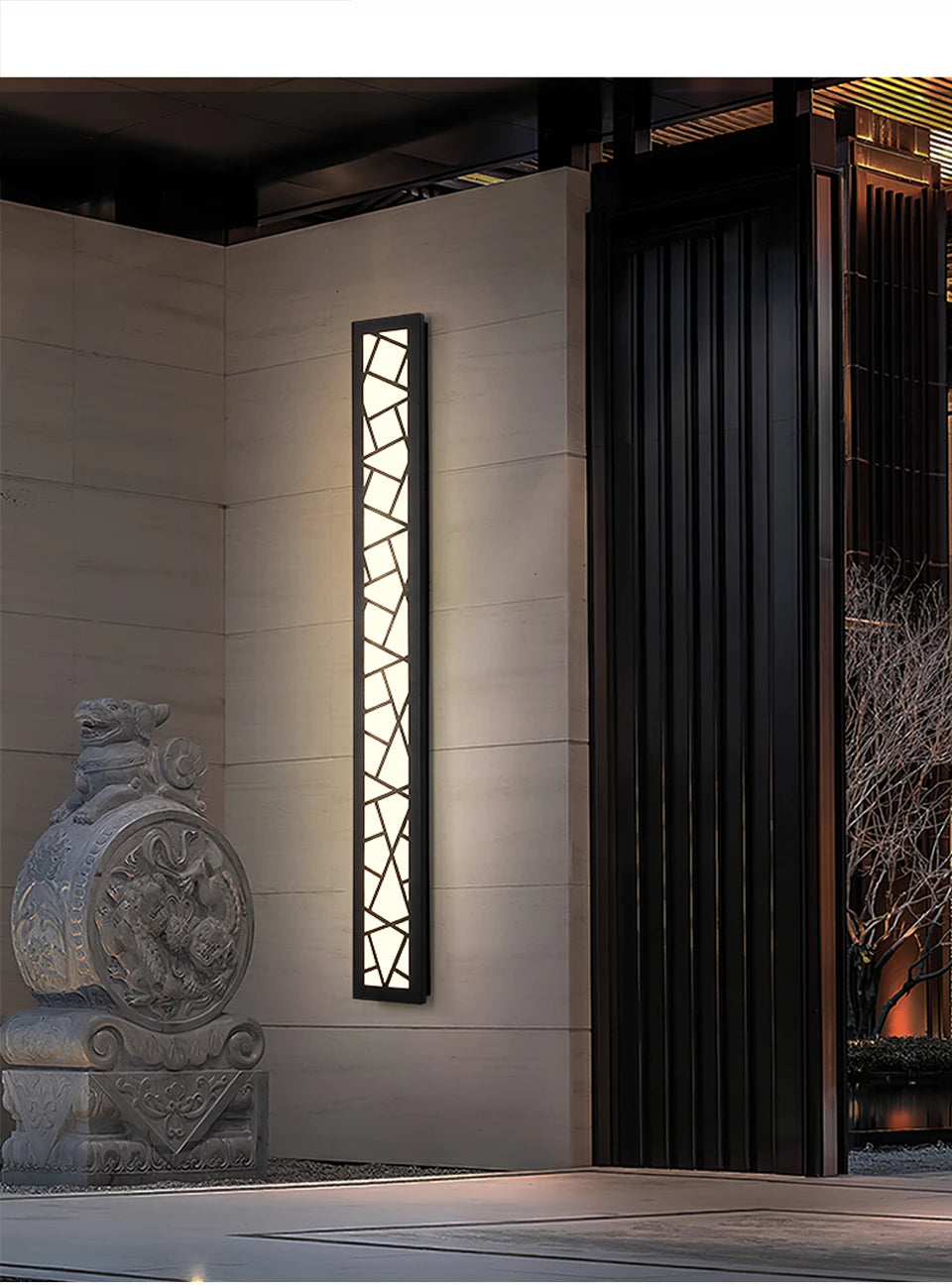 LED Outdoor Long Wall Light IP65 Waterproof - Shine Room