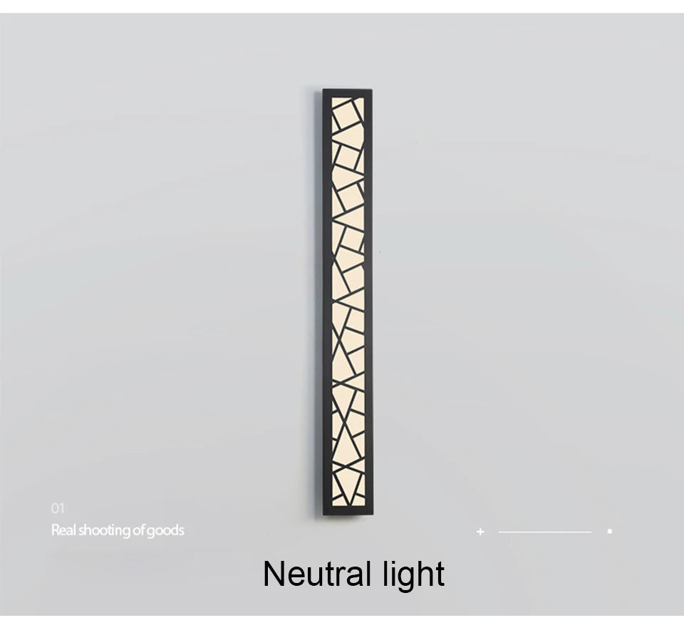 LED Outdoor Long Wall Light IP65 Waterproof - Shine Room