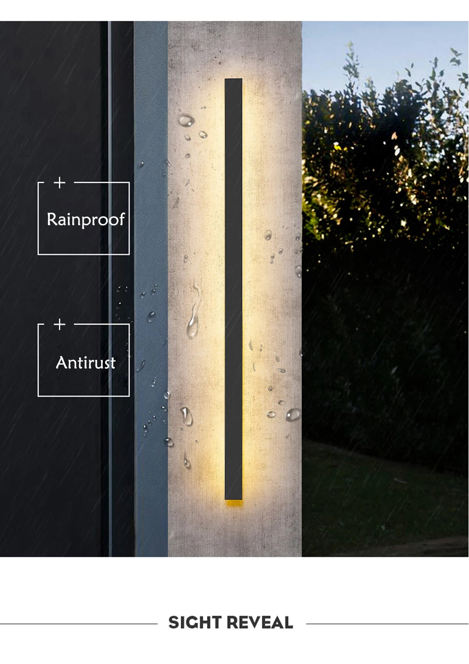 LED Outdoor Wall Light Waterproof IP65 - Shine Room