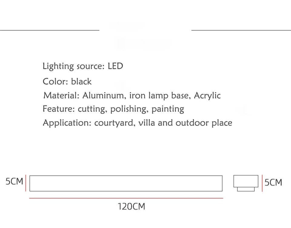 LED Outdoor Wall Light Waterproof IP65 - Shine Room