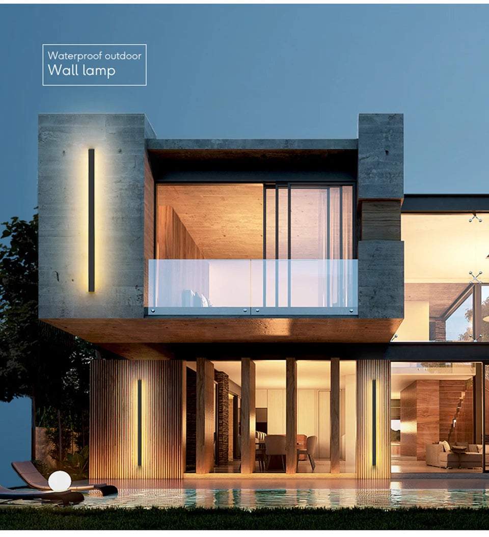 LED Outdoor Wall Light Waterproof IP65 - Shine Room