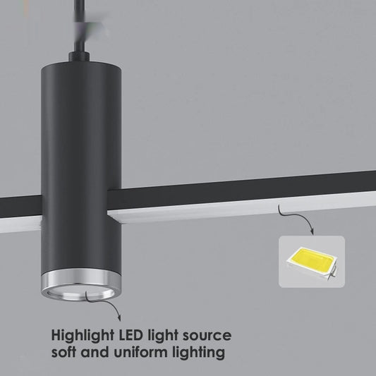 LED Pendant Light Adjustable Linear Chandelier - Shine Room