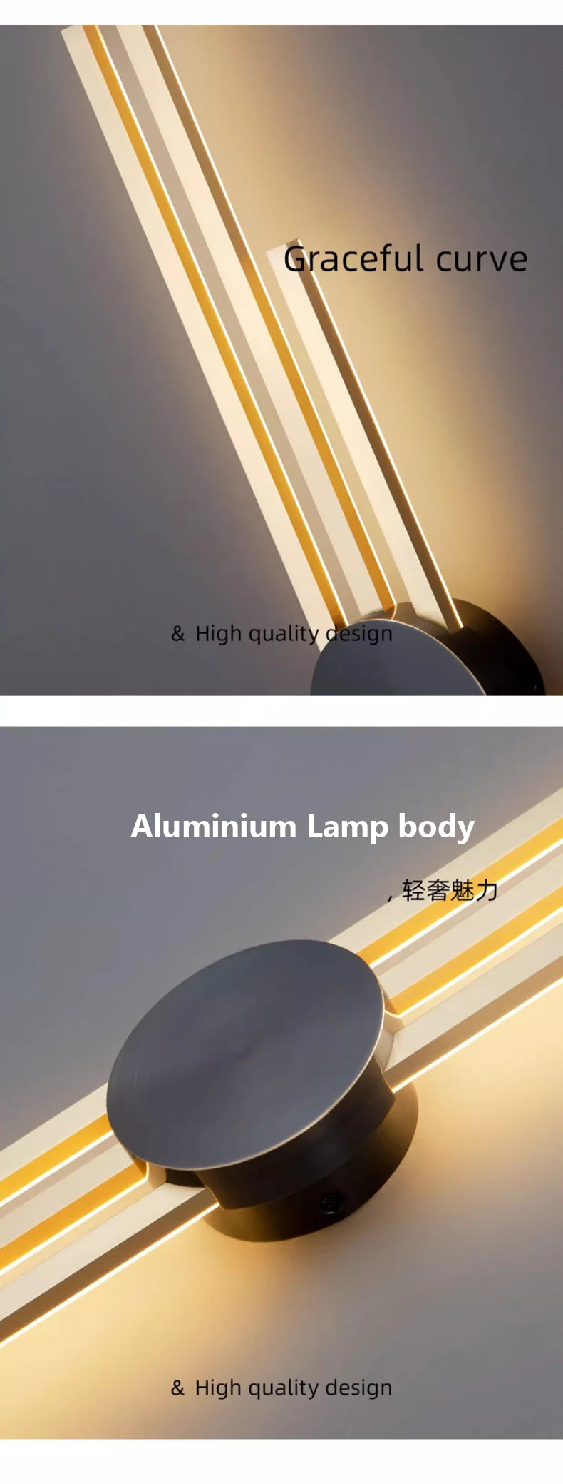 Long LED Wall Lamp Modern Sconce - Shine Room