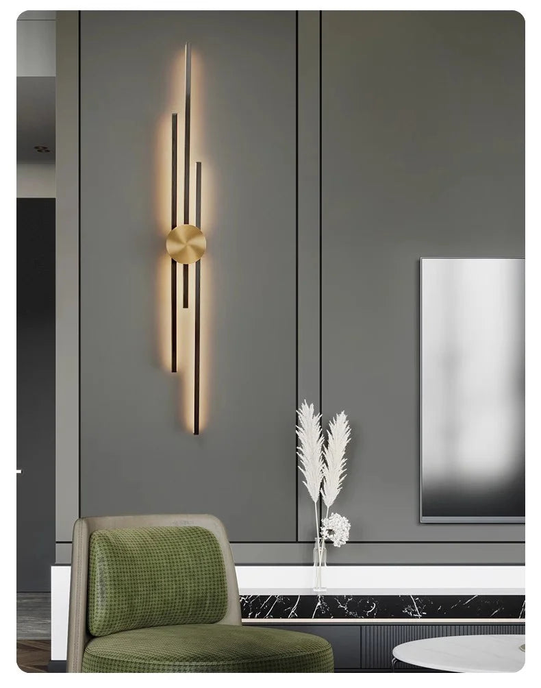 Long LED Wall Lamp Modern Sconce - Shine Room