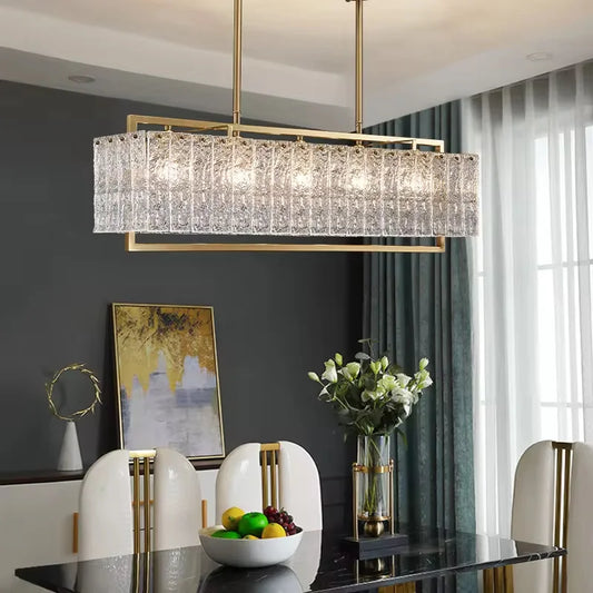 Luxury Crystal Chandelier Gold Raindrop Pendant - Shine Room