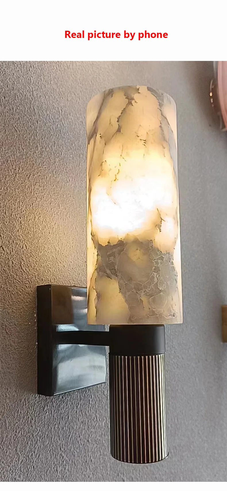 Luxury Marble Wall Lamp Vintage Sconce - Shine Room