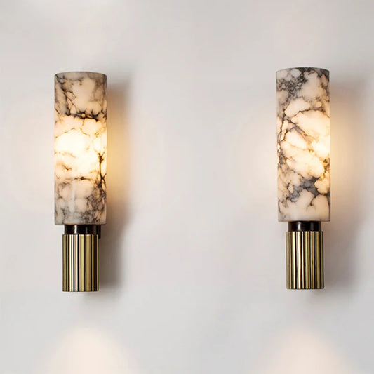 Luxury Marble Wall Lamp Vintage Sconce - Shine Room
