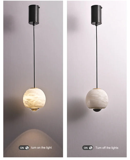 Marble Chandelier Modern Pendant Light - Shine Room