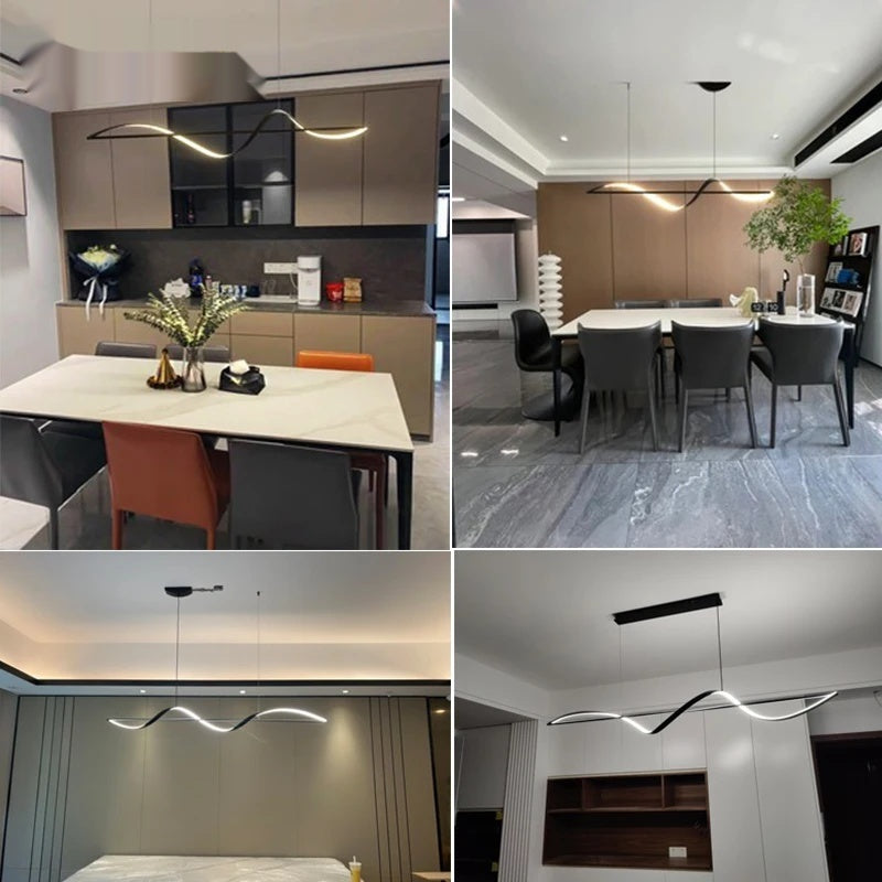 Minimalist LED Pendant Lighting Dimmable Chandelier - Shine Room