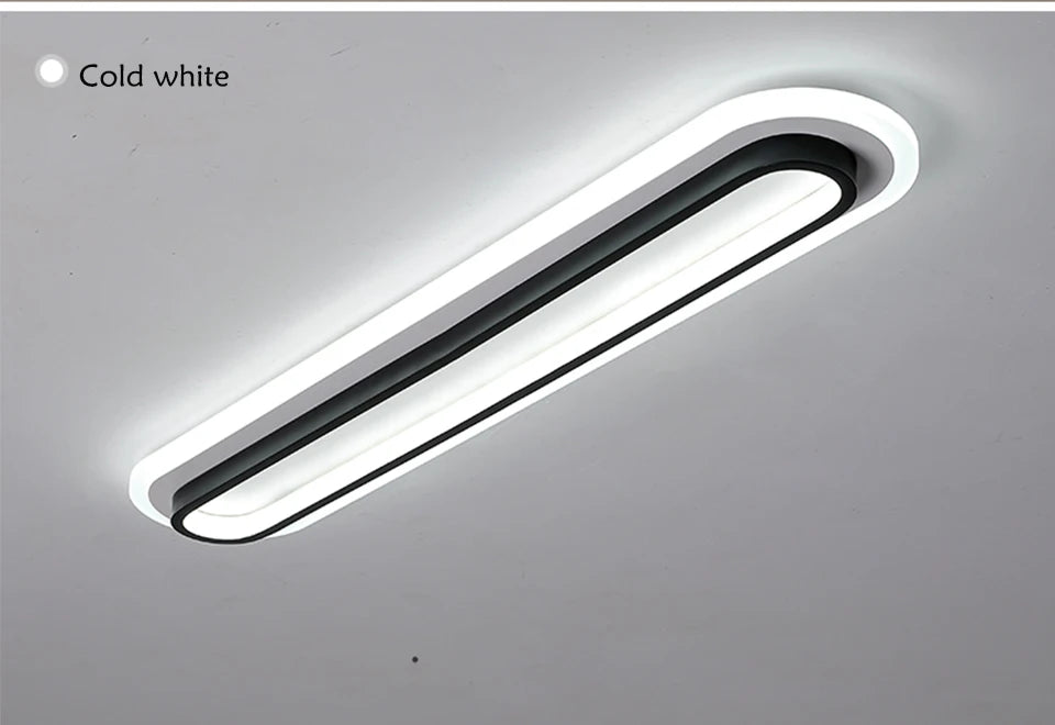 Minimalist Long LED Ceiling Light Strip - Shine Room