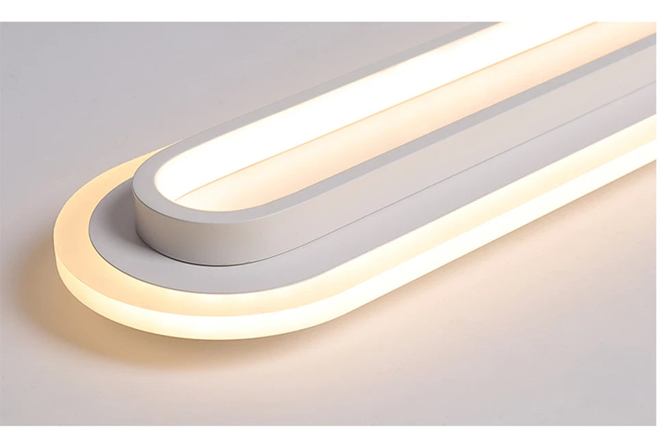 Minimalist Long LED Ceiling Light Strip - Shine Room