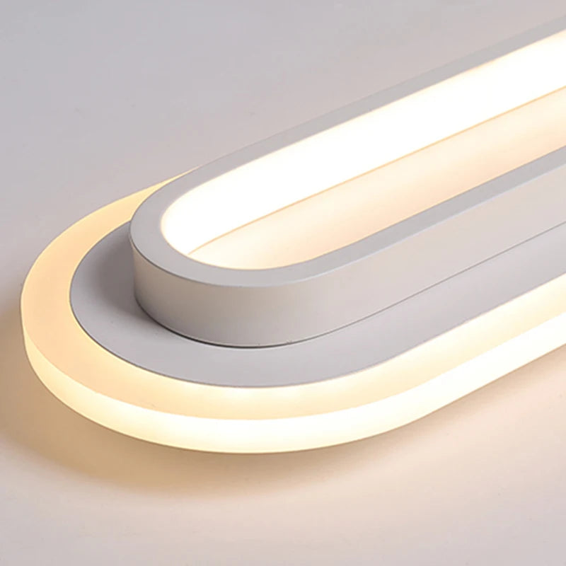 Minimalist Long LED Ceiling Light Strip - Shine Room