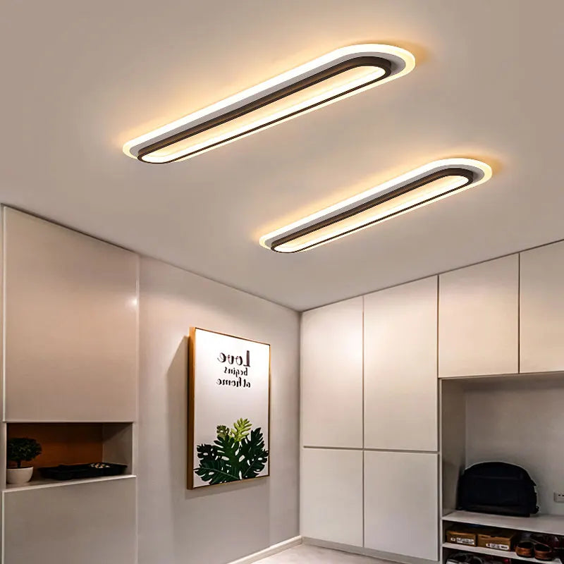 Minimalist Long LED Ceiling Light Strip - Shine Room