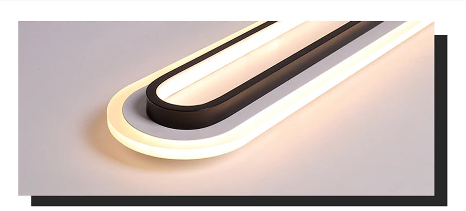 Minimalist Long LED Ceiling Light Strip - Shine Room
