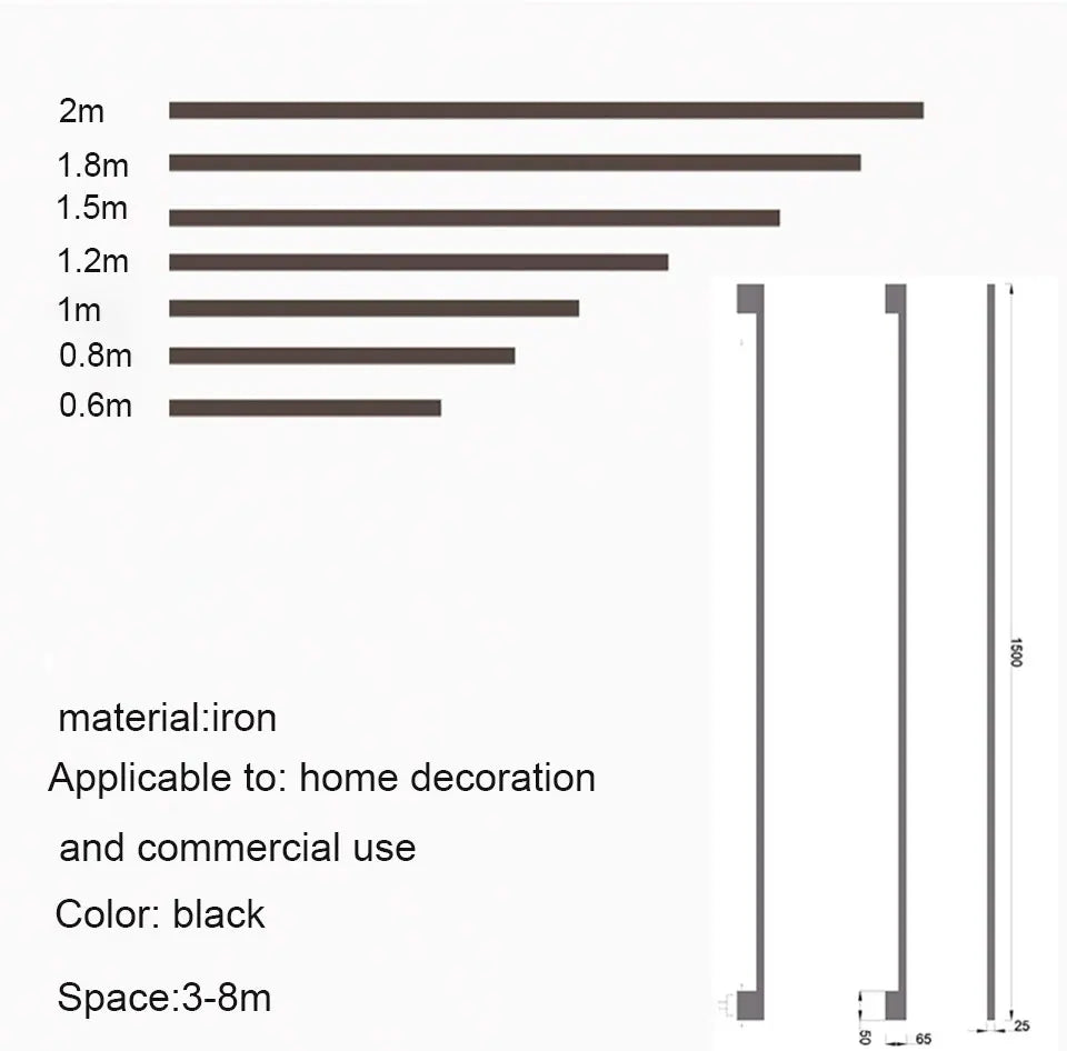 Minimalist Long Wall Lamp LED Mounted Light - Shine Room