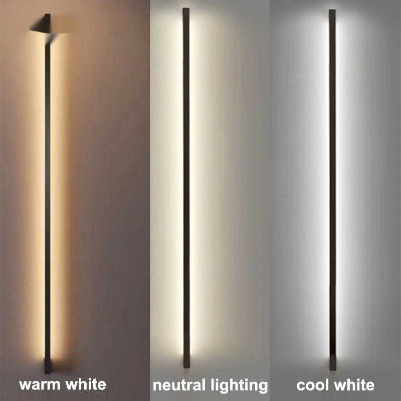 Minimalist Long Wall Lamp LED Mounted Light - Shine Room