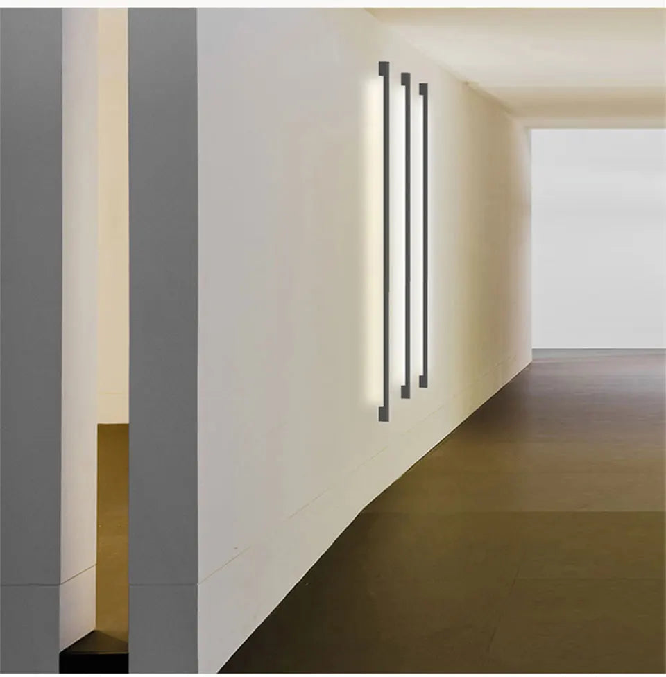 Minimalist Long Wall Lamp LED Mounted Light - Shine Room