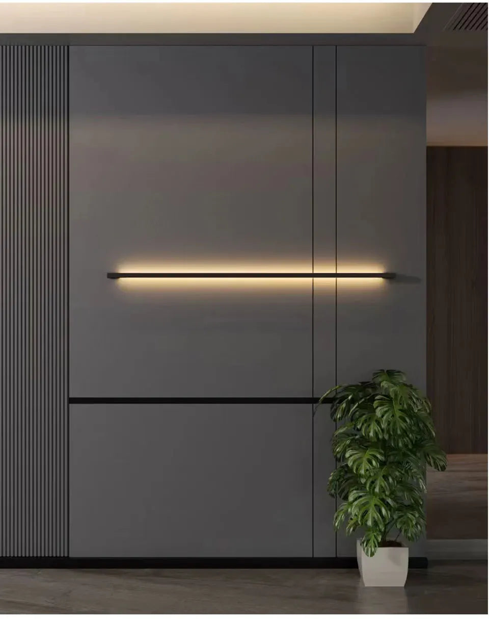 Minimalist Long Wall Lamp LED Mounted Light - Shine Room