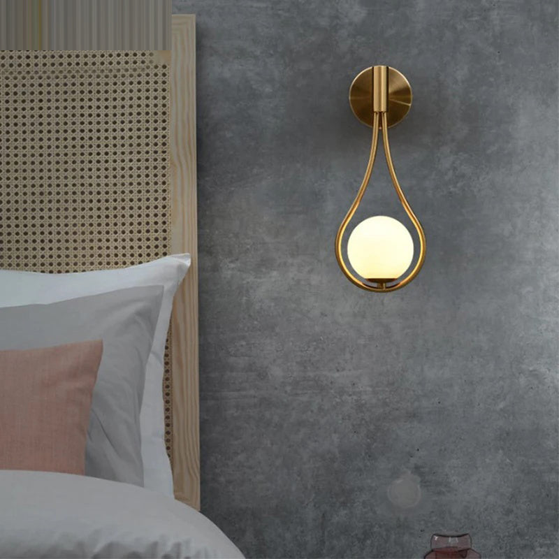 Modern G9 Gold Sconce Lighting Fixture Nordic Style - Shine Room