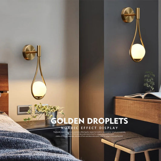 Modern G9 Gold Sconce Lighting Fixture Nordic Style - Shine Room