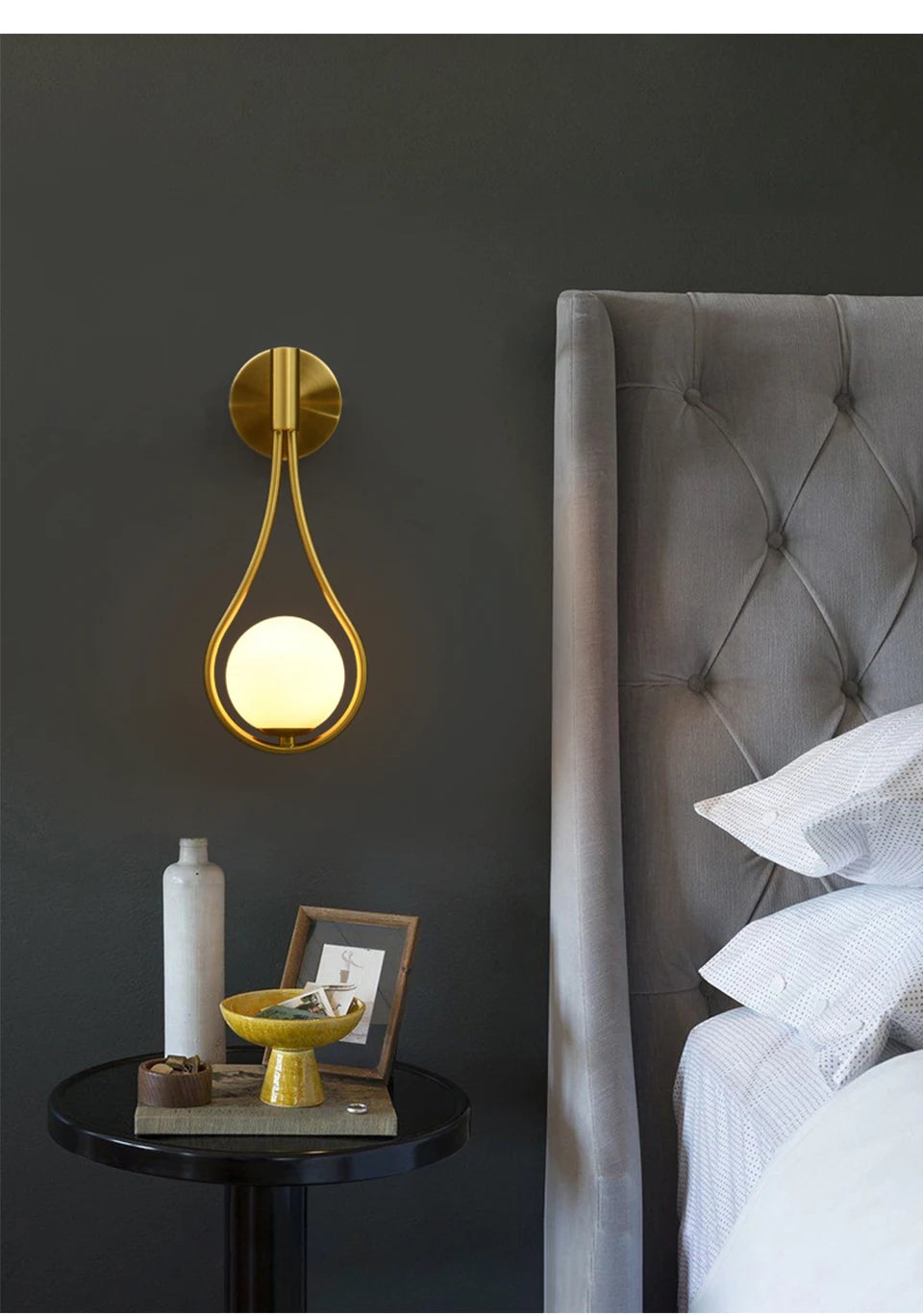 Modern G9 Gold Sconce Lighting Fixture Nordic Style - Shine Room