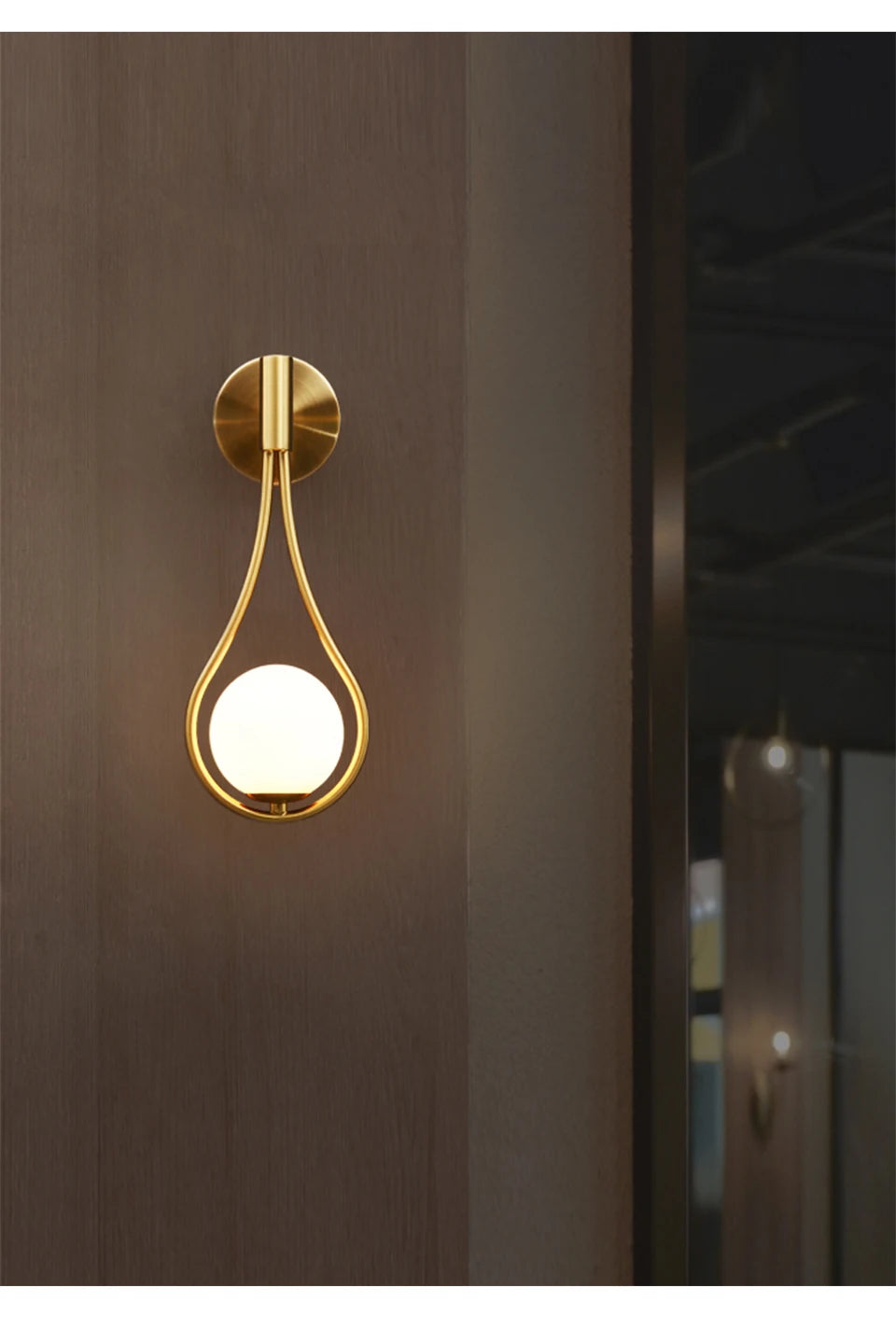 Modern G9 Gold Sconce Lighting Fixture Nordic Style - Shine Room