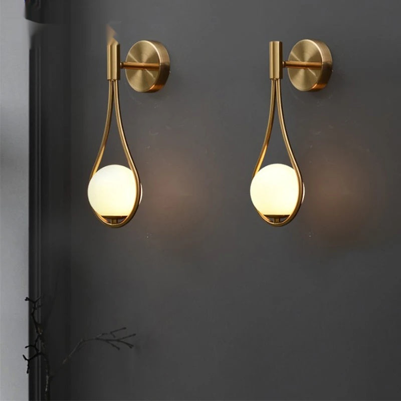 Modern G9 Gold Sconce Lighting Fixture Nordic Style - Shine Room
