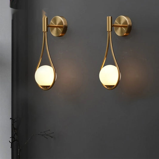 Modern G9 Gold Sconce Lighting Fixture Nordic Style - Shine Room