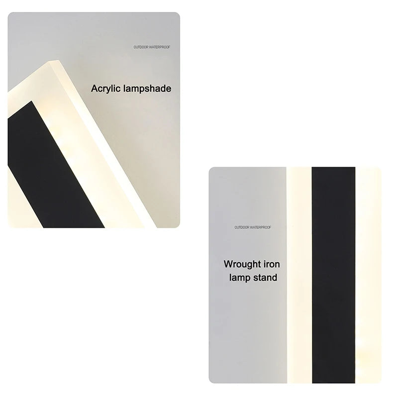 Modern LED Long Wall Lamp IP65 Waterproof - Shine Room