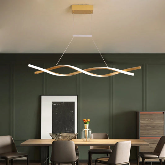 Modern Pendant Chandelier Aluminum Hanging Light - Shine Room