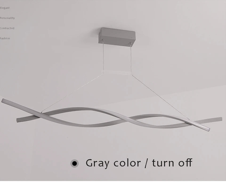 Modern Pendant Chandelier Aluminum Hanging Light - Shine Room