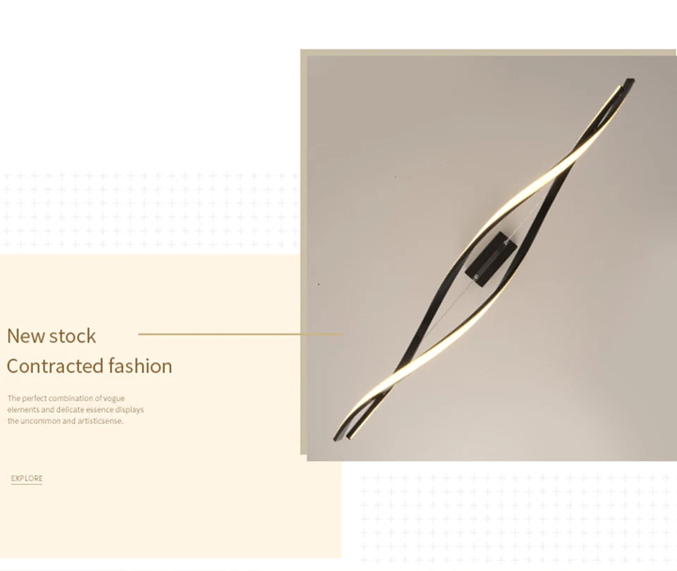 Modern Pendant Chandelier Aluminum Hanging Light - Shine Room