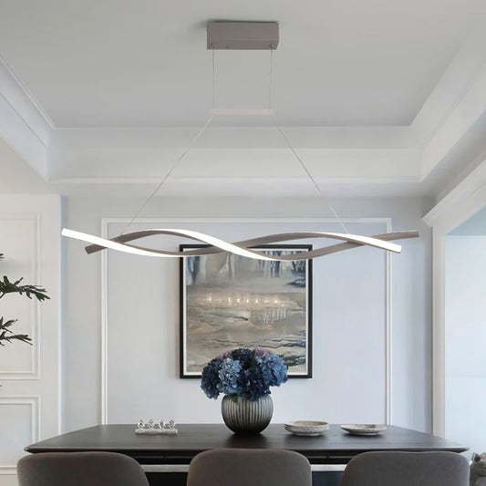 Modern Pendant Chandelier Aluminum Hanging Light - Shine Room