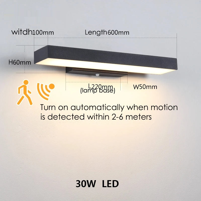 Motion Sensor LED Dusk to Dawn Wall Lights - Shine Room