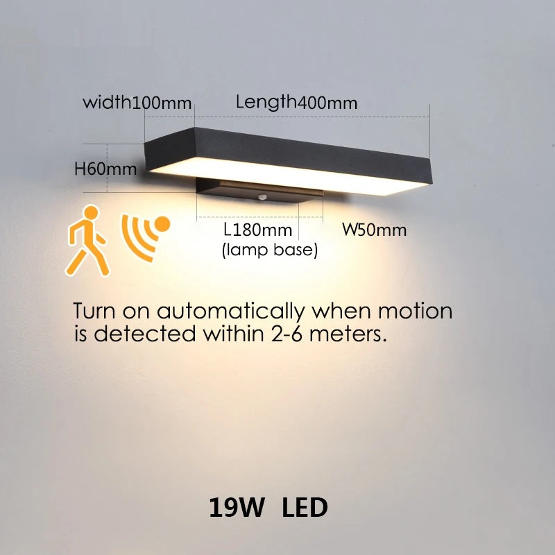 Motion Sensor LED Dusk to Dawn Wall Lights - Shine Room